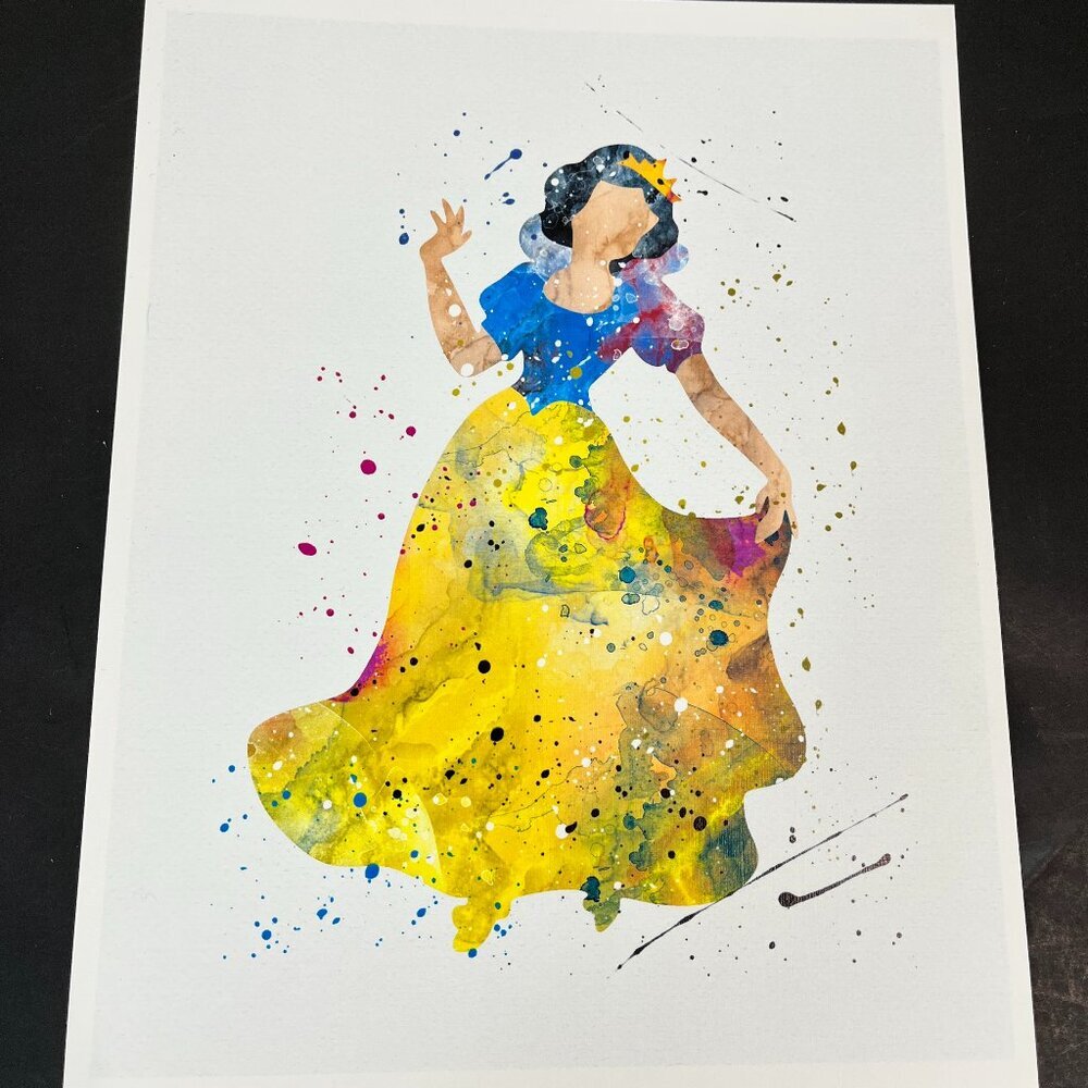 Disney princess Snow White unframed print, 8.5" x 11"